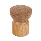 Opritor pentru usa Piece, finisaj stejar/pluta, 48x59 mm 