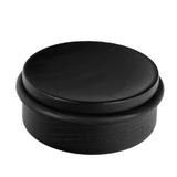 Opritor pentru usa Luv Wood, finisaj negru mat lacuit, 71x30 mm