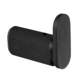 Agatatoare cuier Brooklyn, finisaj negru periat, 15x35 mm