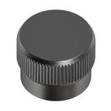 Buton pentru mobila Brooklyn Big, finisaj negru titan, D:40 mm