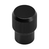 Buton pentru mobila Brooklyn, finisaj negru periat, D:20 mm