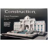 Set de constructie Architecture - Constructii celebre, Fontana di Trevi Italy, 731 piese