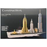Set de constructie Architecture - Constructii celebre, New York City, 598 piese