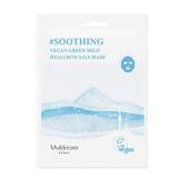 Masca de Fata Vegana, Hidratanta cu Aha - Muldream Vegan Green Mild Hyaluron S.O.S. Mask, 25 ml