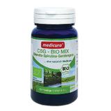 Tablete CSG - Mix de Chlorella, Spirulina si Iarba de Orz Verde Medicura 120 buc