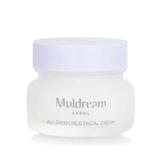 Crema de Fata Vegana, Calmanta si Hidratanta - Muldream All Green Mild Facial Cream, 60 ml