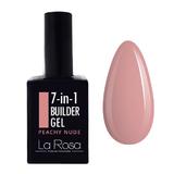 Gel de construcție autonivelantă pentru unghii 7în1 La Rosa Profesionales, peachy nude 15 ml