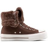 Pantofi sport unisex Converse Chuck Taylor All Star Fold-Over Lift Platform A15230C, 39, Maro