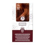 Vopsea fara amoniac Blond Aramiu 7.4 Lucens Umbria, 50 ml