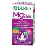 Comprimate filmate magneziu 400 mg forte+vitamina B6 Beres 50 tablete