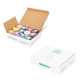 Set bandaje elastice autoadezive Vitammy Autoband, tehnologie cu microfibre, fara lipici, rezistent la apa, 5 x 450 cm, 12 bucati multicolore