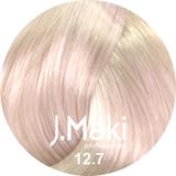 Vopsea de păr J.Maki Professional 12.7 superlight violet blonde, 60 ml