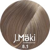 Vopsea de par J.Maki Professional 8.1 light pearl blonde, 60 ml