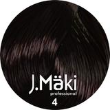 Vopsea de par J.Maki Professional 4 brown, 60 ml