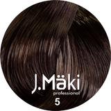 Vopsea de par J.Maki Professional 5 light brown, 60 ml