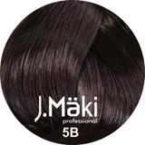 Vopsea de par J.Maki Professional 5B light cocoa brown, 60 ml