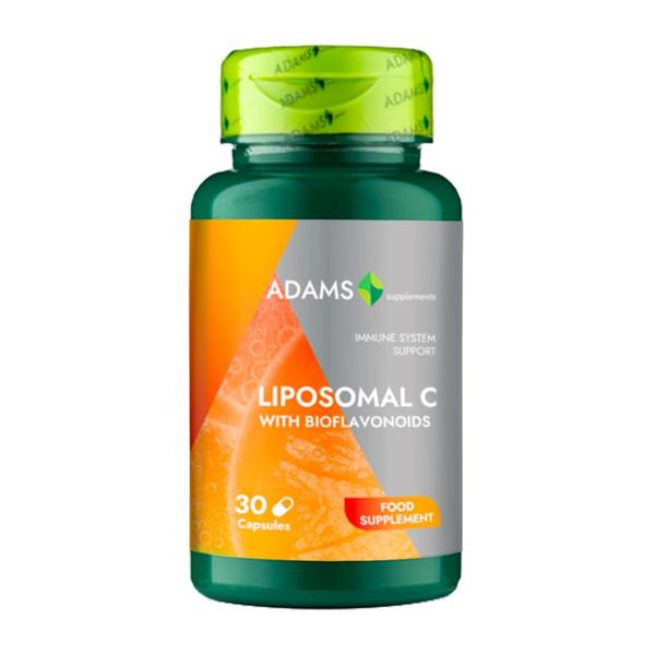 Vitamina Liposomal C + Bioflavonoids Adams Supplements, 30 capsule