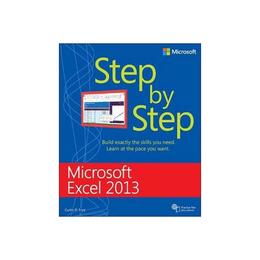 Microsoft Excel 2013 Step by Step, editura Microsoft Press