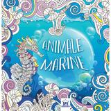 Animale marine: Carte de colorat, editura Didactica Publishing House