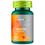 Biotina ( Vitamina B7) - Adams Supplements For Healthy Hair, 90 capsule