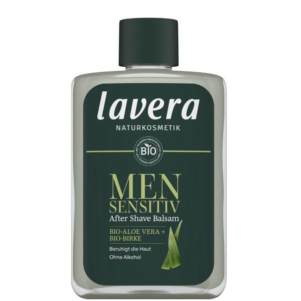 Balsam After Shave Bio cu Aloe Vera, Fara Alcool - Lavera Men Sensitiv After Shave Balsam, 100 ml