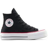 Tenisi unisex Converse Chuck Taylor All Star Lift Platform Leopard A14533C, 37, Negru