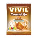 SHORT LIFE - Bomboane fara Zahar cu Aroma de Caramel - Vivil Creme Life, 60 g