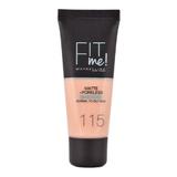 Fond de ten Maybelline Fit Me Foundation 115 Ivory, 30 ml