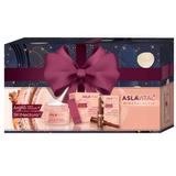 Setul Cadou Femei Aslavital Mineralactiv: Crema Hidratanta si Fermitate cu Colagen SPF 15, 50 ml + Fiola cu Colagen si Elastina, 2 fiole x 2 ml