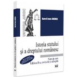 Istoria statului si a dreptului romanesc. Note de curs Ed.2 - Aurel Jean Andrei, editura Universul Juridic
