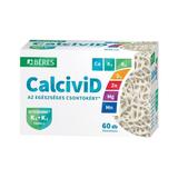 Tablete filmate pentru sanatatea oaselor Calcivid 7 Beres 60 tablete