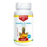 Capsule enzime ananas papaya vegane Dr Herz 60 capsule