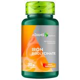 Bisglicinat de Fier - Adams Supplements Red Blood Cell Formation, 30 capsule