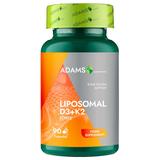 Liposomal D3 + K2 Forte - Adams Supplements Bone System Support, 90 capsule