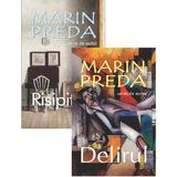 Pachet 2 carti: Risipitorii + Delirul - Marin Preda, editura Cartex