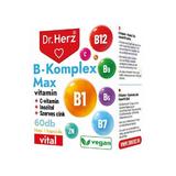 Capsule B-Complex Max+Vitamina C+Inozitol+Zinc Organic Dr Herz 90 capsule XL