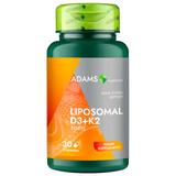Liposomal D3 + K2 Forte - Adams Supplements Bone System Support, 30 capsule