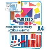Set tablita multifunctionala A4 cu accesorii magnetice. Tabi Seed, editura Sigma