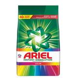 Detergent Automat Pudra - Ariel Instant Dissolution Color, 40 spalari, 2.6 kg