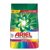 Detergent Automat Pudra - Ariel Instant Dissolution Color, 60 spalari, 3.9 kg
