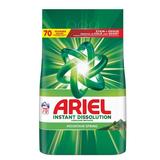 Detergent Automat Pudra - Ariel Instant Dissolution Mountain Spring, 70 spalari, 4.55 kg