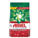 Detergent Automat Pudra - Ariel Platinum +Extra Stain Removal, 70 spalari, 4.55 kg
