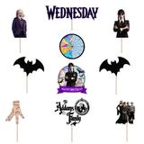 Set figurine tort/brioșe Wednesday, Bita Decorations, Photo Paper Glossy