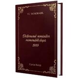 Dictionarul romanilor memorabili dupa 1989 - Ciprian Babita, editura Tu Memorabil