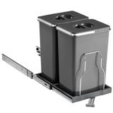 Cos de gunoi incorporabil, Patty Automatic, colectare selectiva cu 2 recipiente x 20 litri