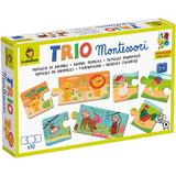 Familii de animale - Joc trio montessori