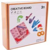 Joc educativ: Creative Board. Geoboard