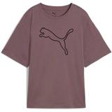 Tricou femei Puma Her Relaxed Graphic Tee Raisin 68814988, S, Mov