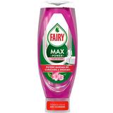 Detergent de Vase cu Parfum de Flori de Cires - Fairy Max Power Cherry Blossom, 0.73 L