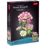 Puzzle 3D: Buchet de flori. Garoafa